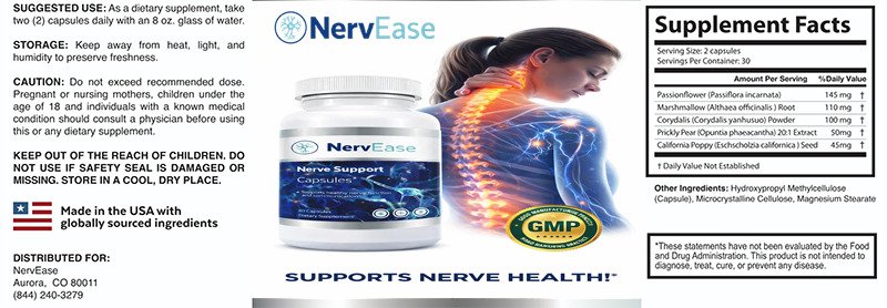 NervEase Ingredients